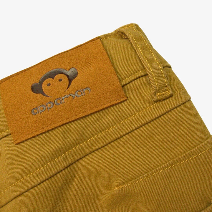 Pantalon Appaman en coton sergé couleur Dijon