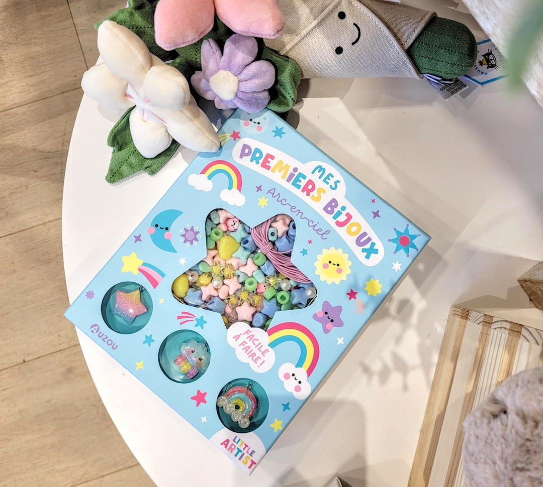 Mes premiers bijoux arc-en-ciel Auzou bricolage Mlle Coco