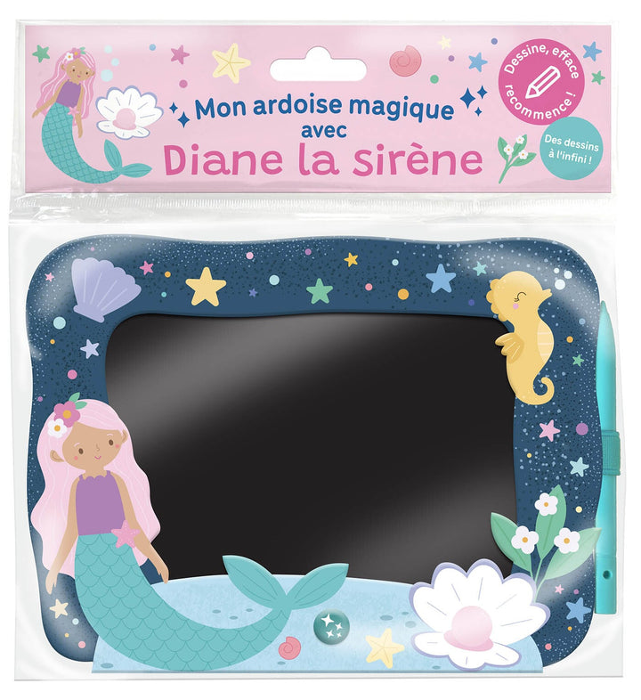 Mon ardoise magique - Diane la sirène - Auzou éditions