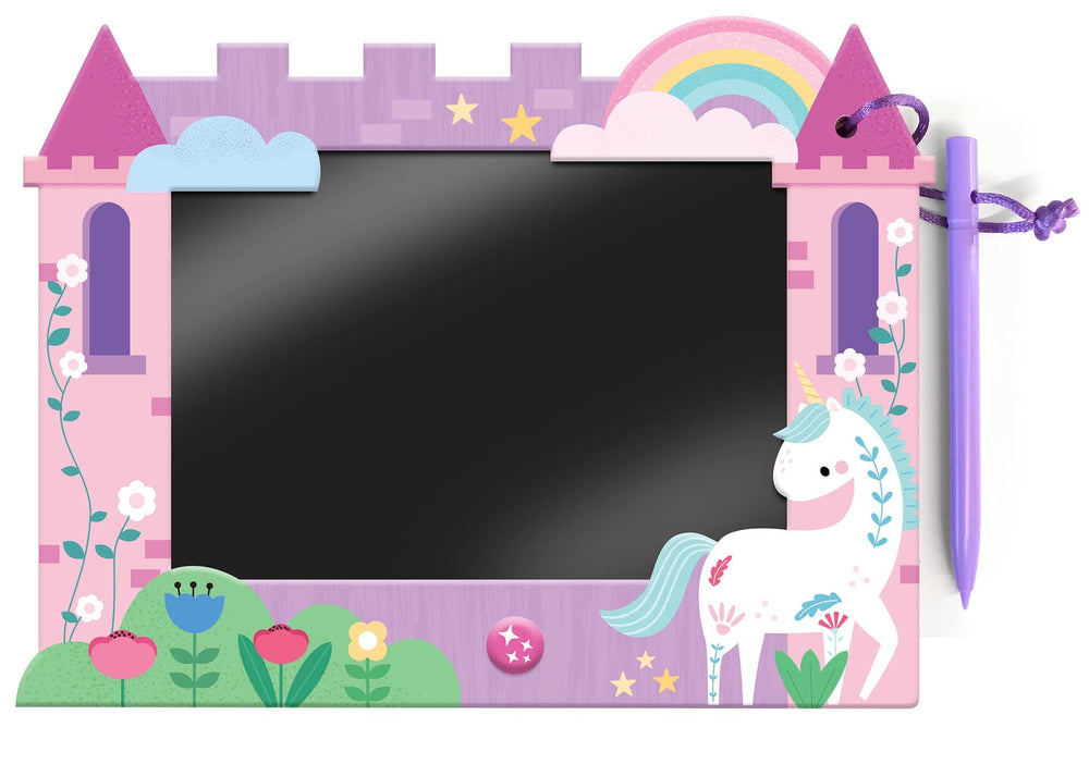 Mon ardoise magique Lili la licorne Auzou Éditions Mlle et Coco