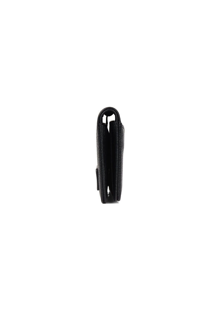 Arlo portefeuille en cuir vegan noir Lambert Mlle et Coco