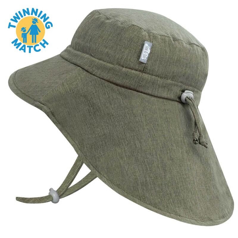 chapeau vert armée Jan & Jul Mlle et Coco