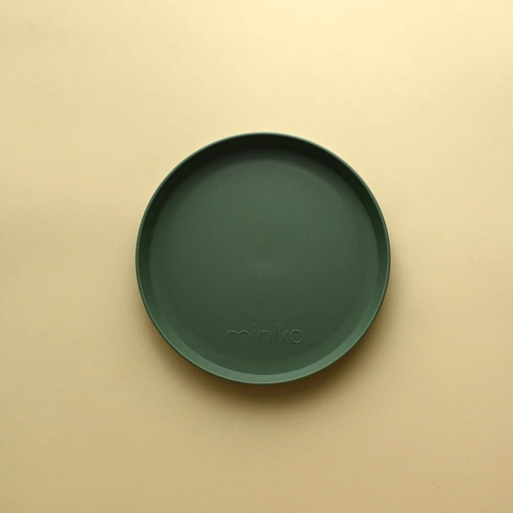 Assiette en paille de blé biodégradable et écologique Minika Mlle et Coco