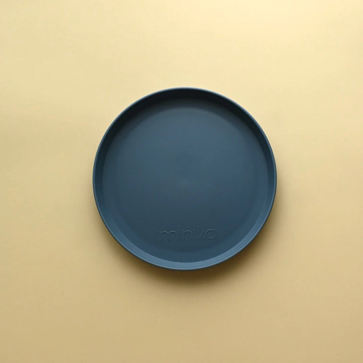 Assiette en paille de blé biodégradable et écologique Minika Mlle et Coco