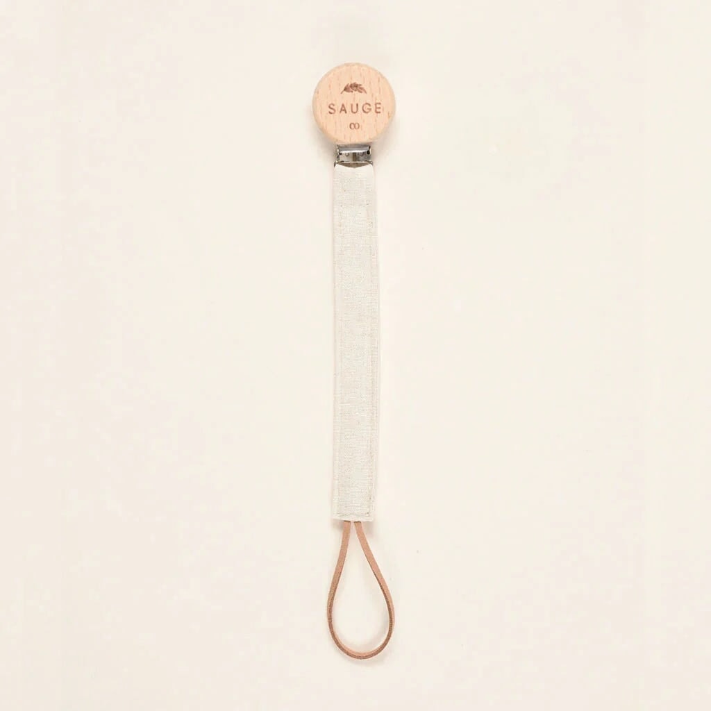 Attache-suce lin naturel Sauge & Co Mlle et Coco