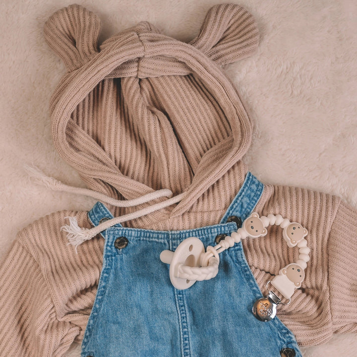 attache-suce silicone ourson Itzy ritzy Mlle et Coco