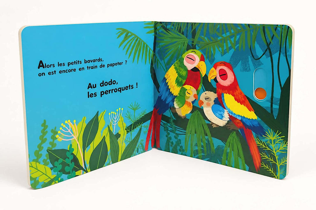 Livre au dodo les amis de la jungle Nathan 