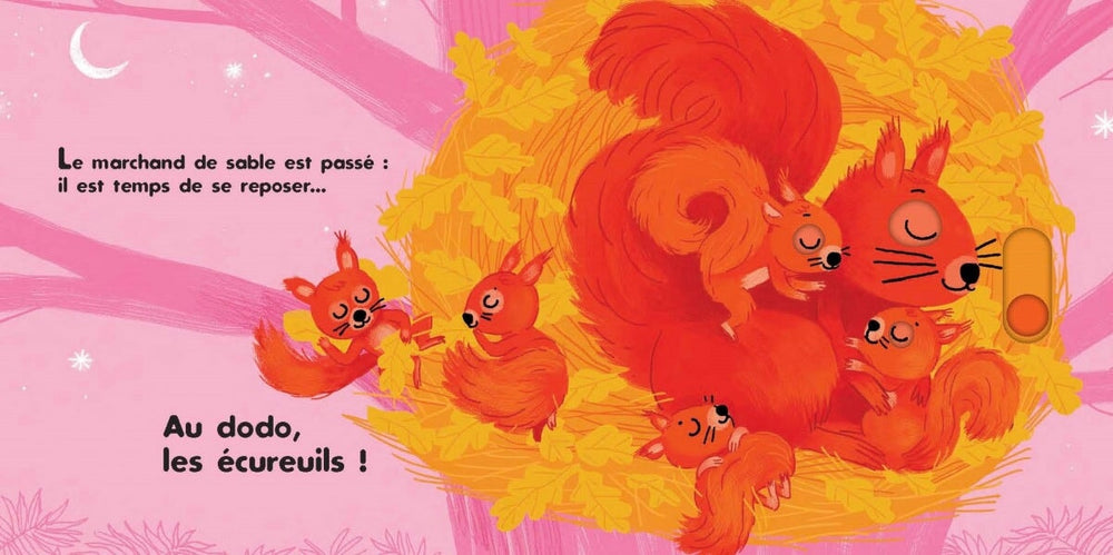 Livre Intéractif - Au dodo: Les amis de la forêt - Nathan Livre Nathan 