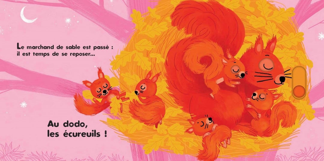 Livre Intéractif - Au dodo: Les amis de la forêt - Nathan Livre Nathan 