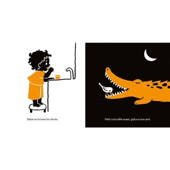 Livre au lit les petits, livre illustrant la routine du dodo Auzou