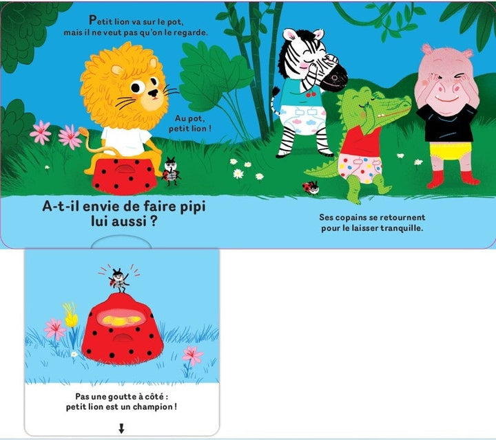 Livre Interactif Au pot: Les super-héros! Nathan