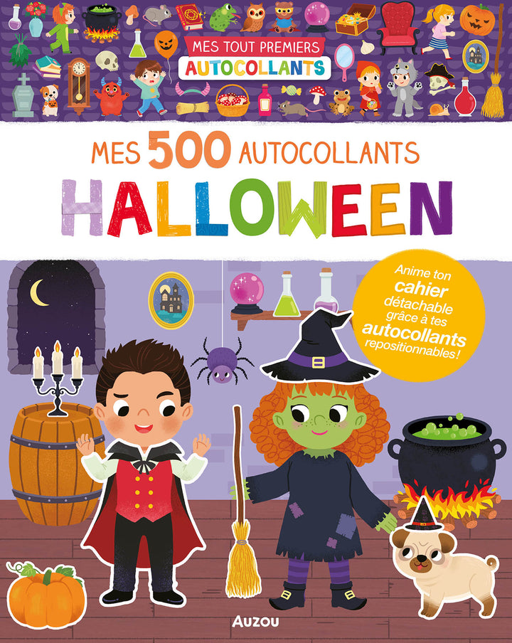 My 500 Stickers - Halloween - Auzou Editions