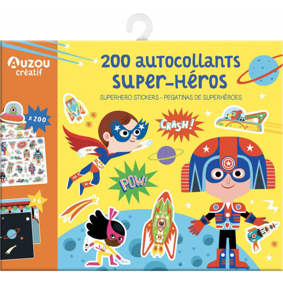 Pochette d'autocollants - Super-Héros - Auzou éditions Jouet/jeux Auzou éditions 