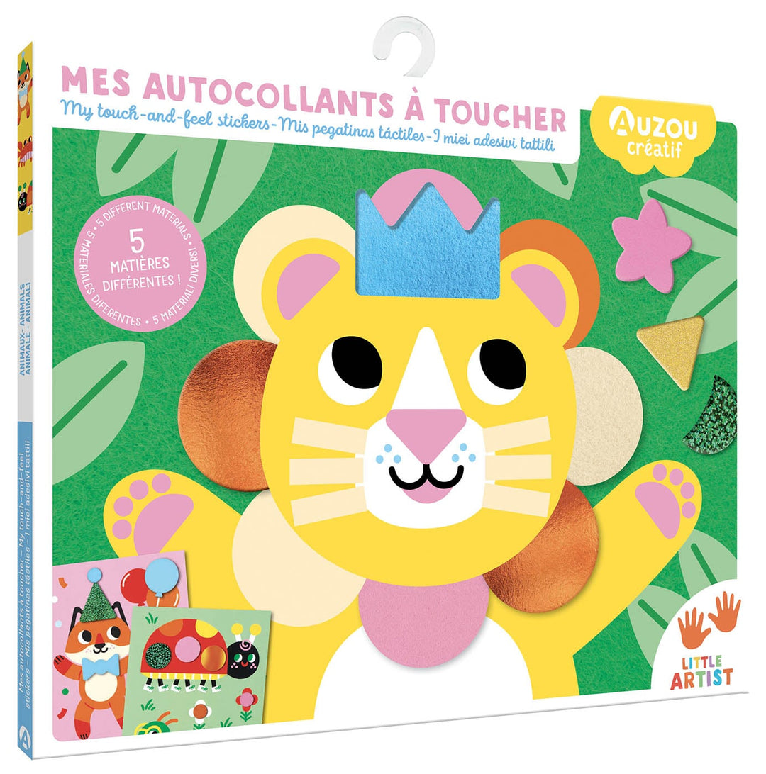 bricolage mes autocollants à toucher Auzou créatif