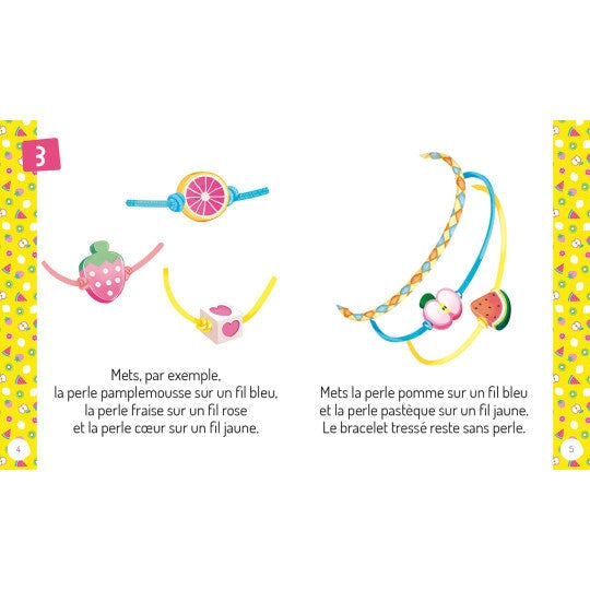 ma mini accumulation de bracelets fluos auzou bricolage