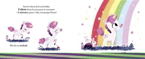 Livre Au Lit Petite Licorne . Heure du Dodo Auzou Mlle et Coco