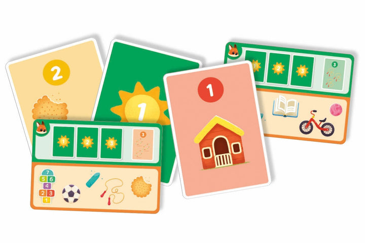 jeu de 1,2,3 Soleil Auzou Mlle et Coco activité enfant