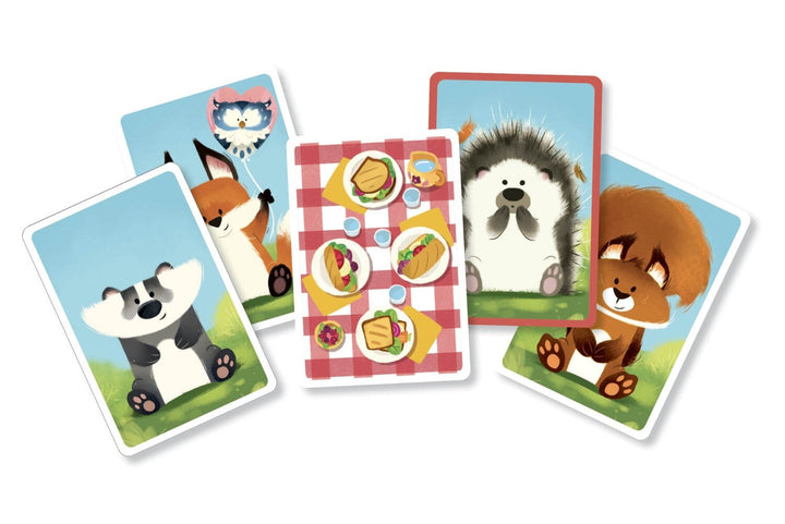 Jeux de cartes jeu de pique-nique Auzou Mlle et Coco