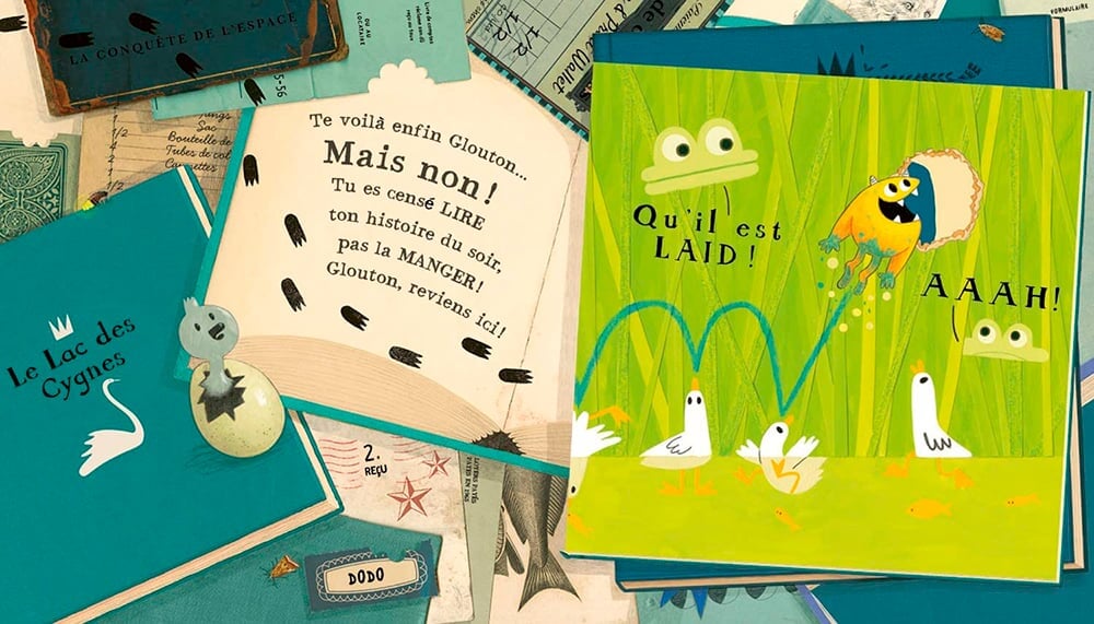 Livre Glouton, Au pays des contes Auzou Mlle et Coco