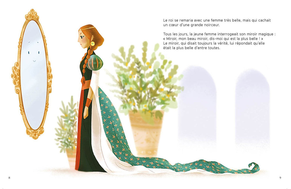 Livre Auzou, '' les p'tits classiques '' Blanche Neige