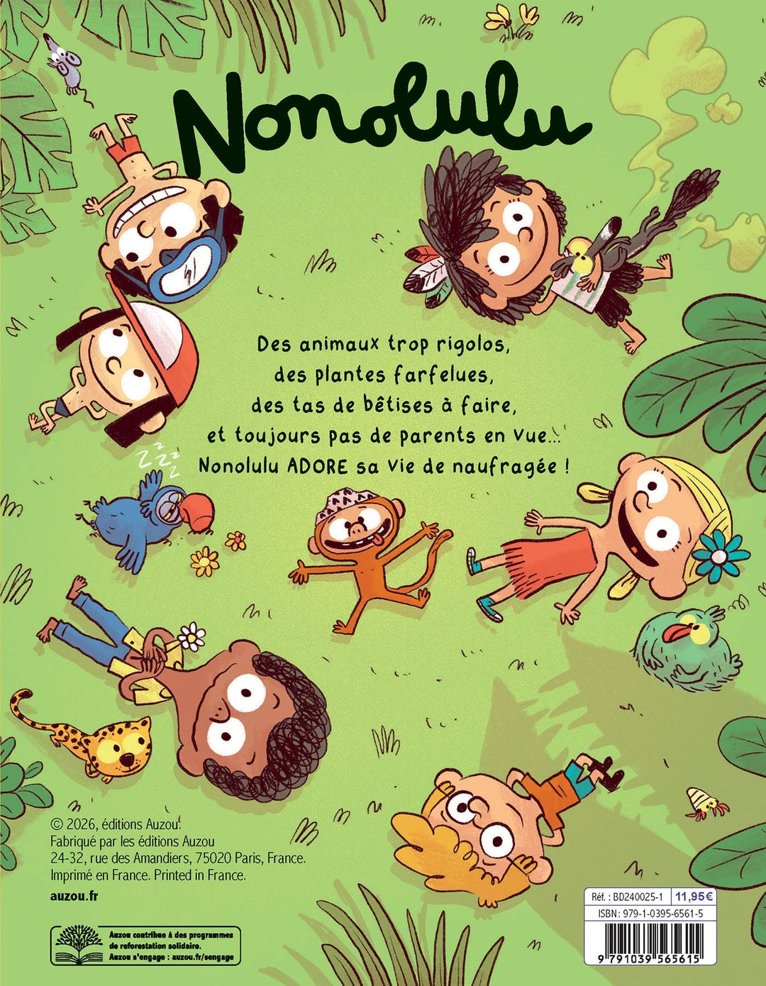 bande dessinée Nonolulu poissons d&