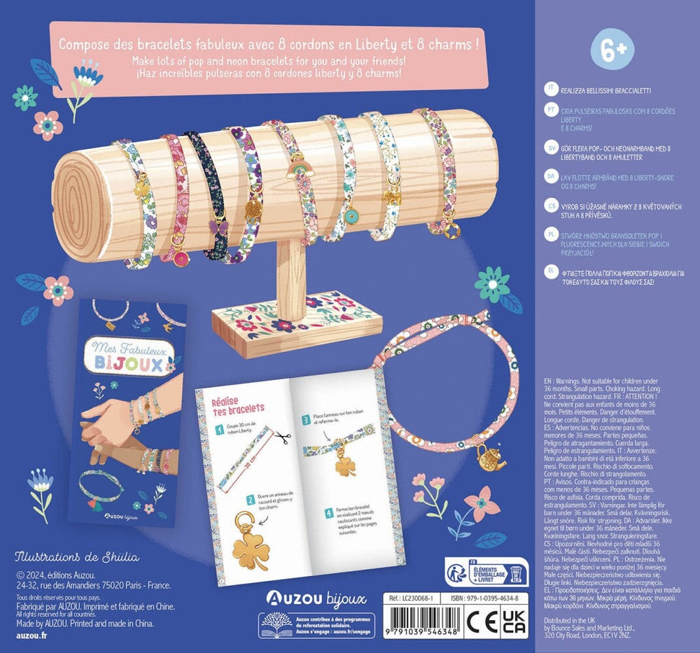 Mes fabuleux Bijoux Auzou création bricolage Mlle et Coco