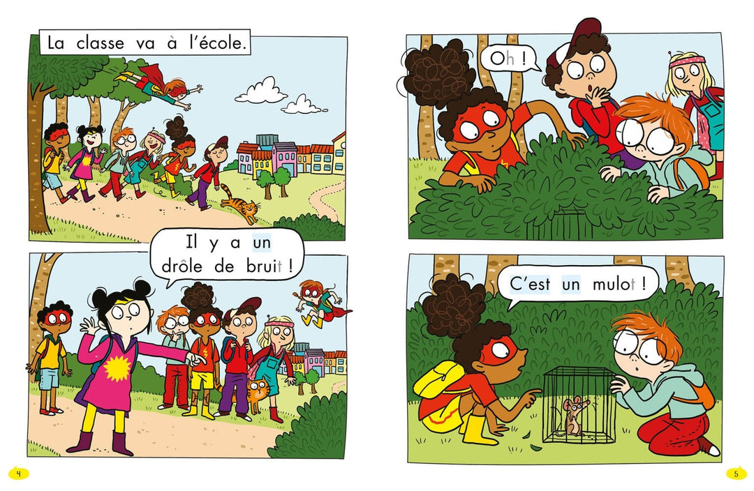 Les Héros de 1er année Un mulot à l&