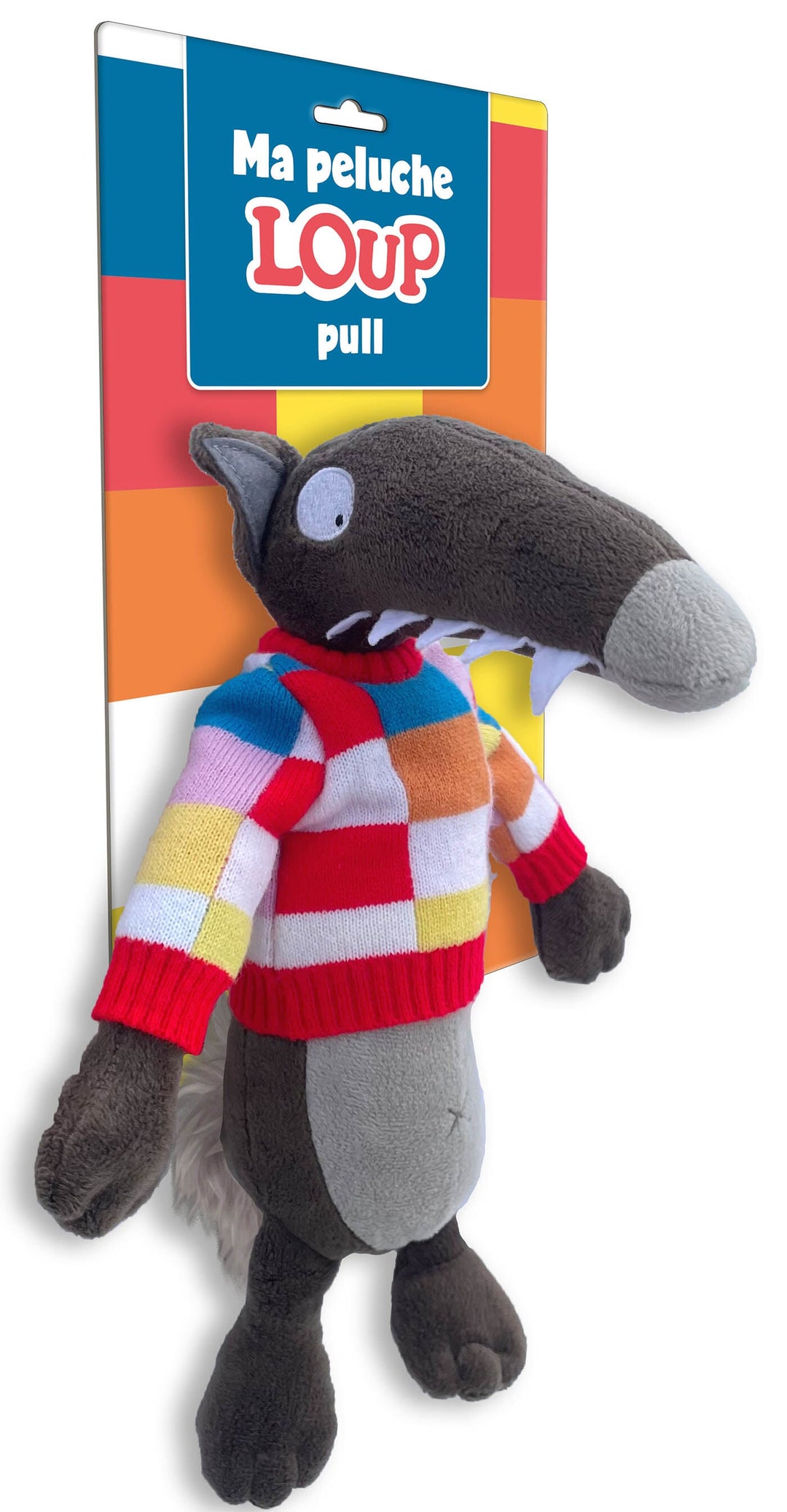 Ma peluche - Loup avec pull - Auzou éditions Jouet/jeux Auzou éditions 