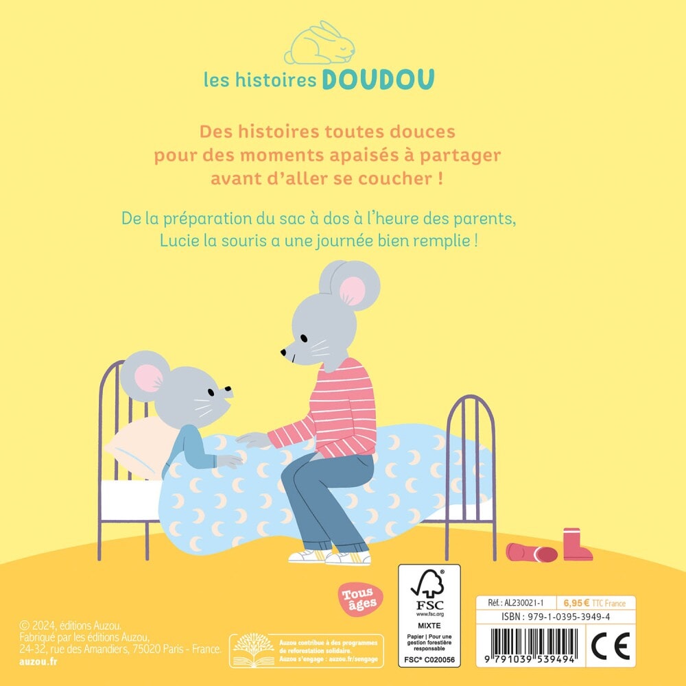 livre ma petite école une journée bien remplie Auzou