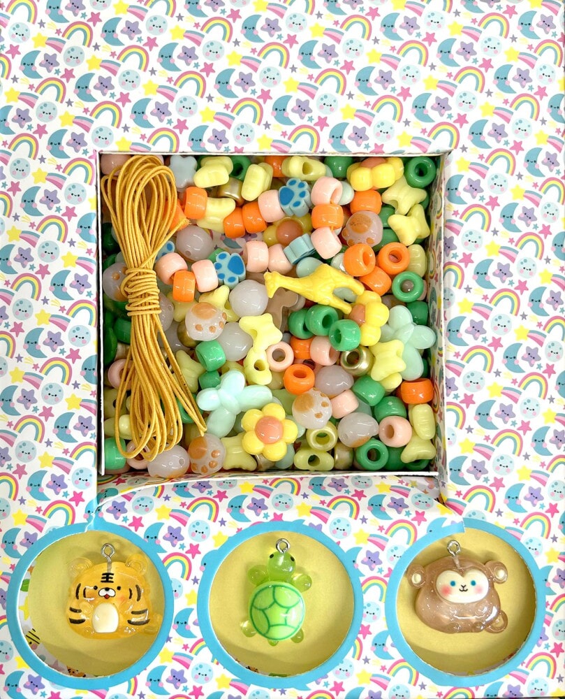 Coffret créatif Mes premiers bijoux animaux Auzou Mlle et coco
