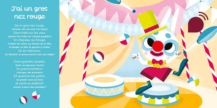 mes comptines à danser Auzou Livre Mlle et Coco