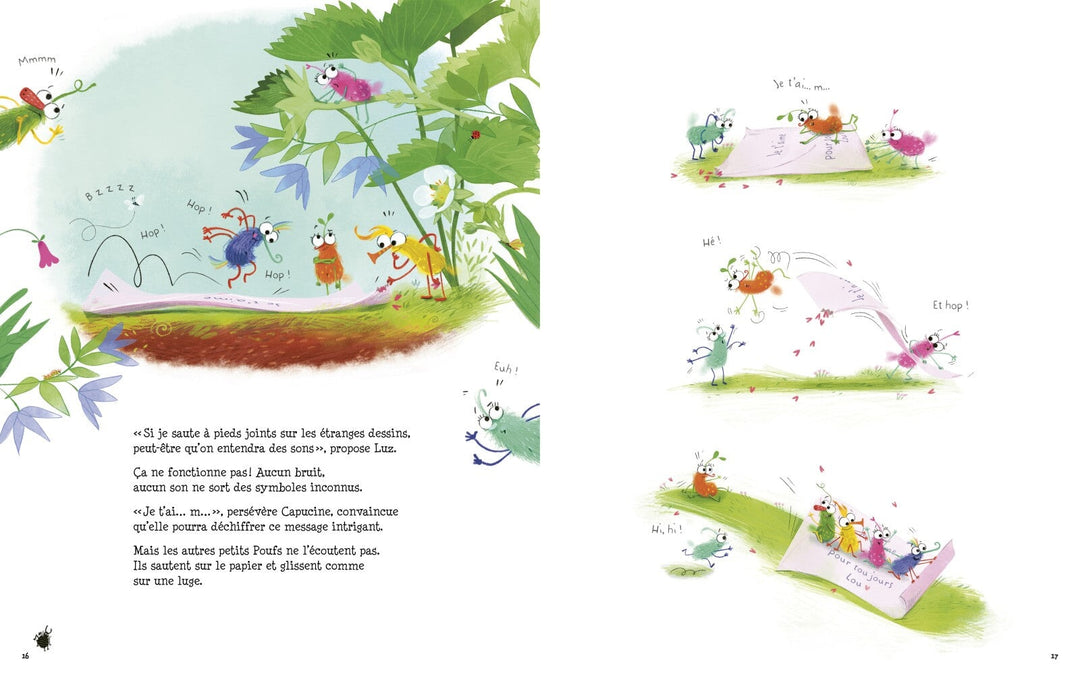 Livre une surprise pour les petits poufs Auzou