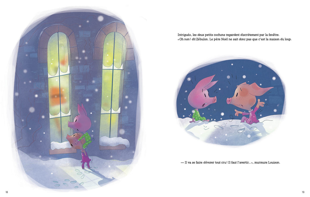 Livre Petit monstre veut fêter Noël Auzou éditions
