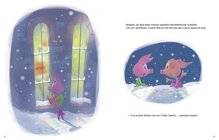 Livre Petit monstre veut fêter Noël Auzou éditions