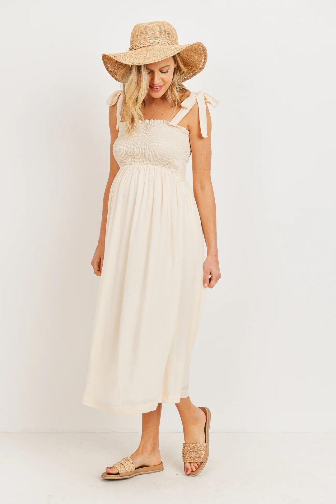 robe maternité allaitement avoine Hello Miz Mlle et Coco