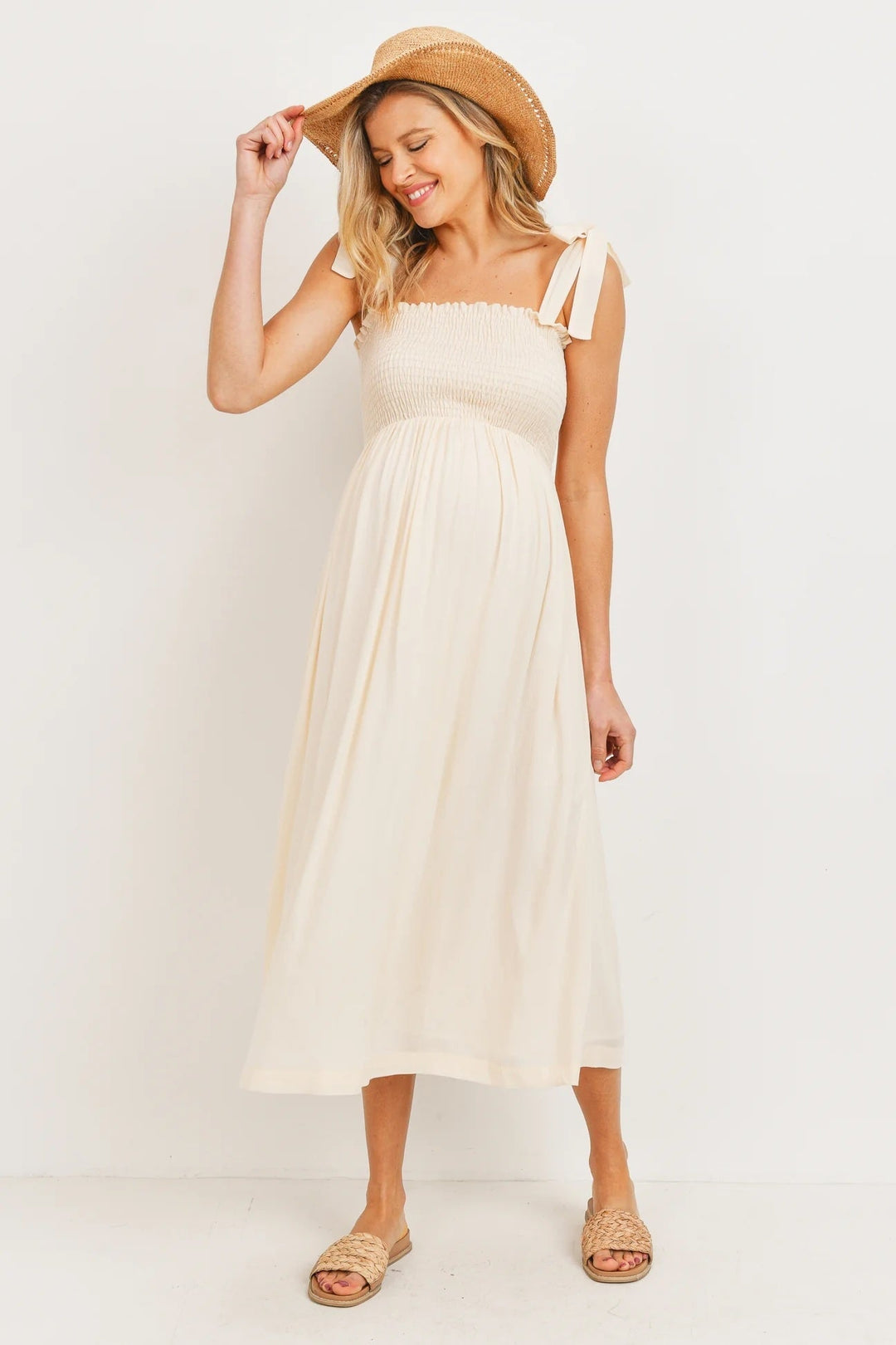 robe maternité allaitement avoine Hello Miz Mlle et Coco