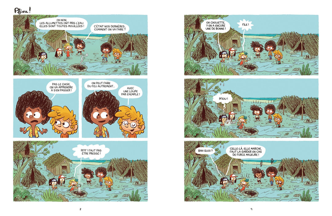 bande dessinée Nonolulu poissons d&
