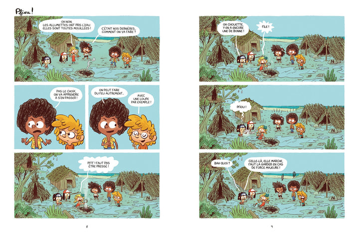 bande dessinée Nonolulu poissons d&