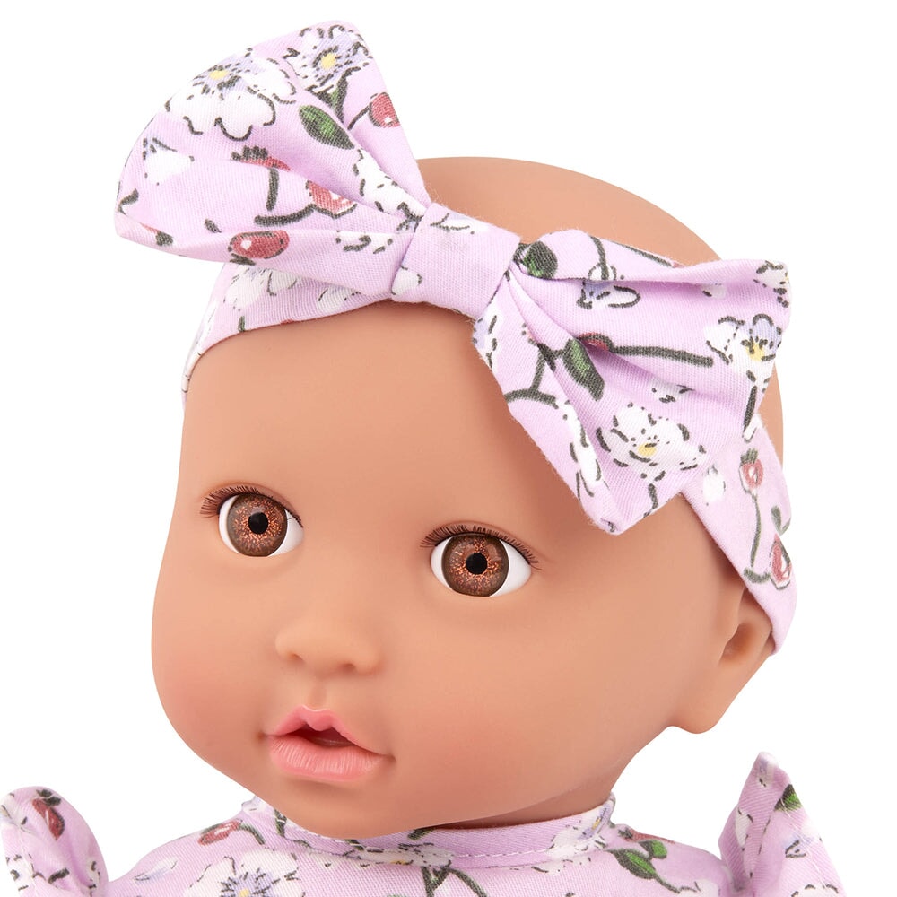 poupée lulla baby pyjama fleur coussin sol Mlle et Coco