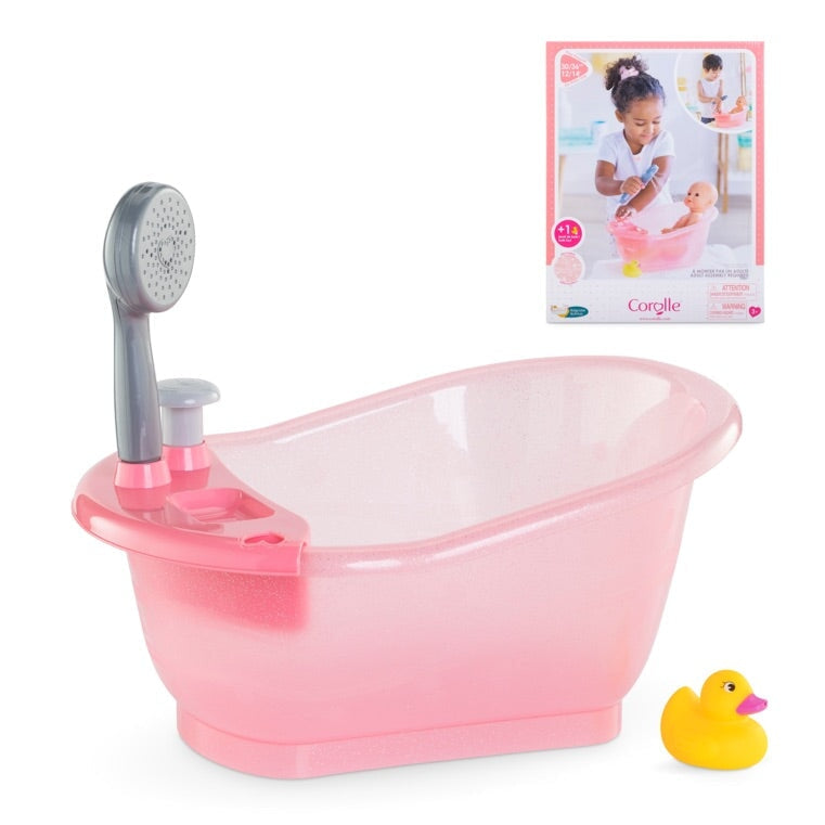 Baignoire pour poupée Corolle (30-36 cm) avec accessoire