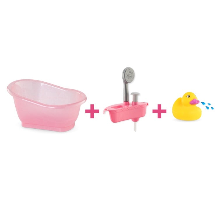 Baignoire pour poupée Corolle (30-36 cm) avec accessoire