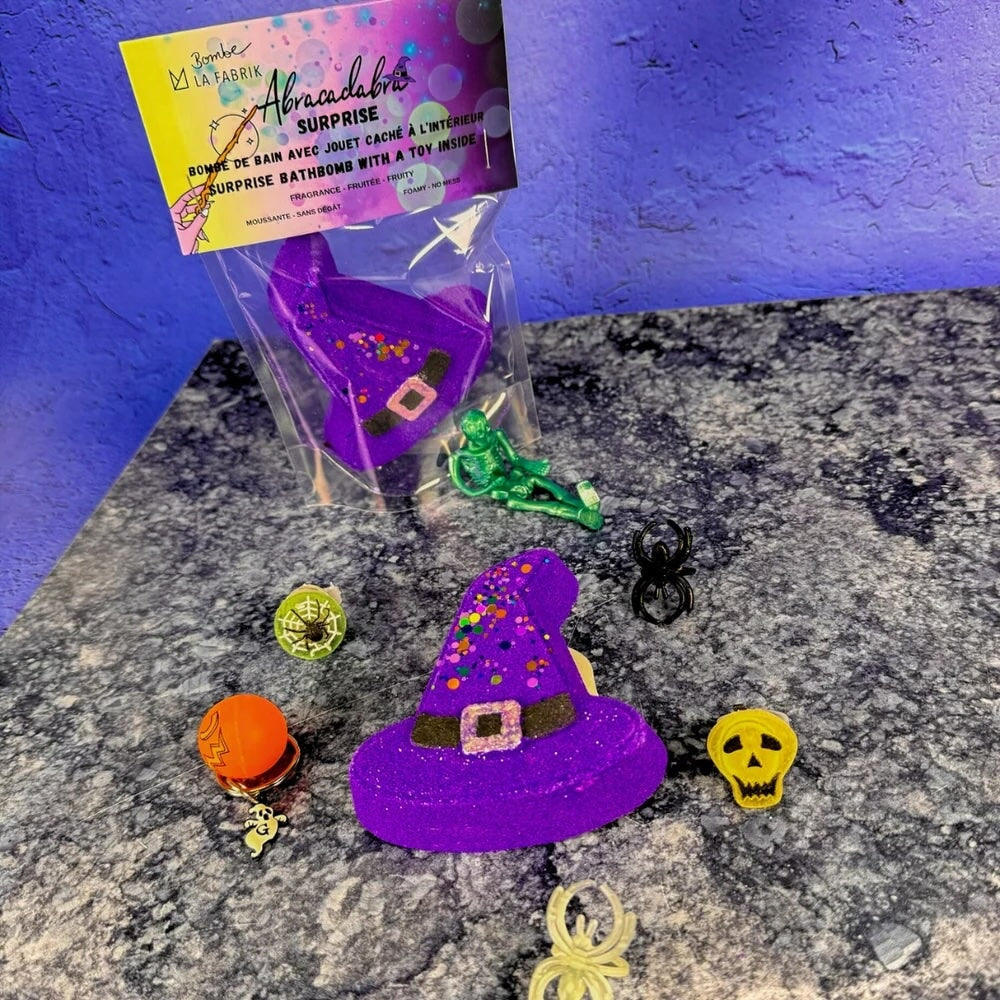 Bombe de bain surprise Abracadabra La Fabrik Halloween Mlle et Coco