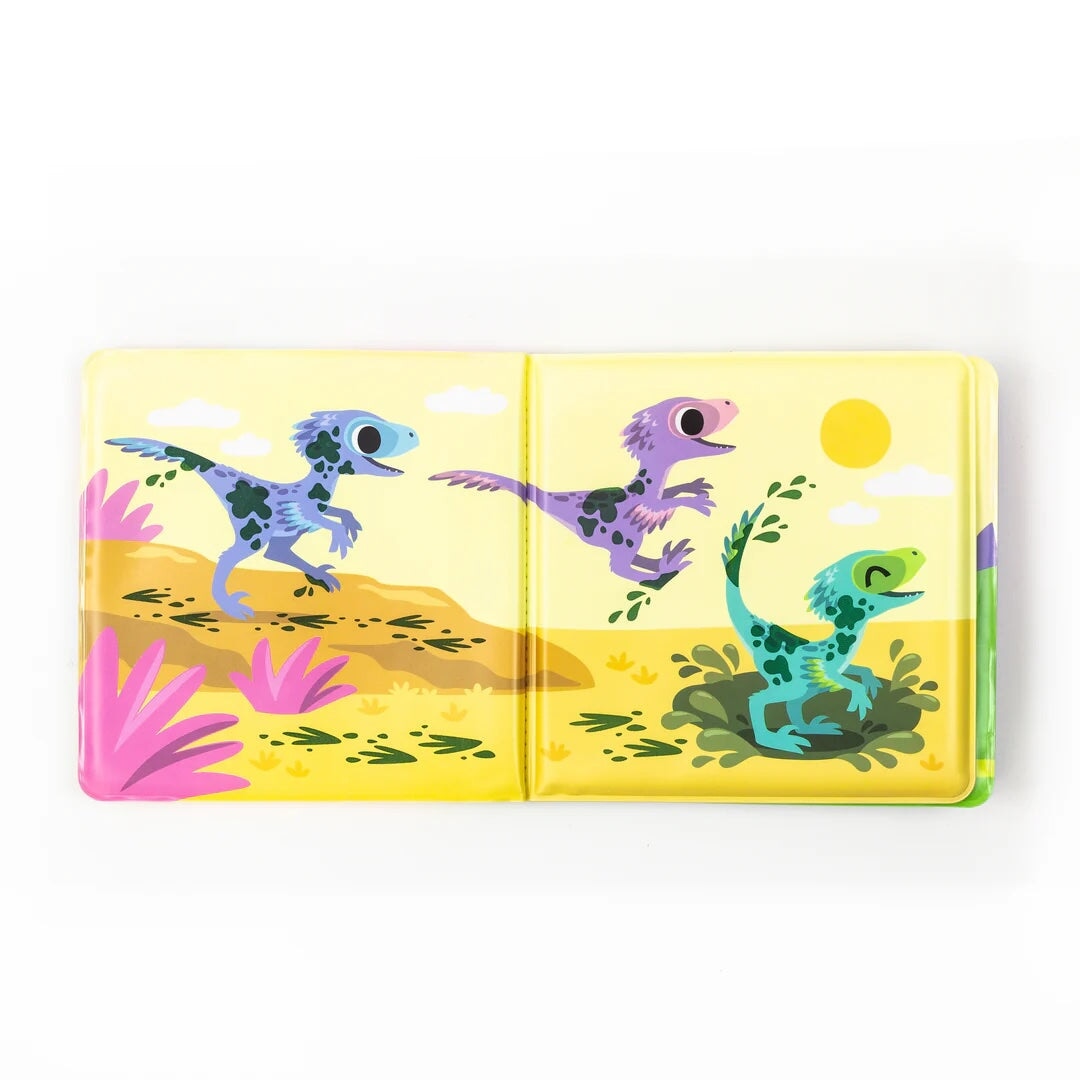 livre de bain dinosaure Tiger tribe Mlle et Coco jouet 