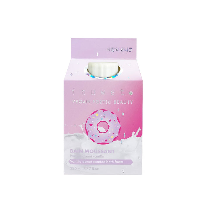bain moussant beigne vanille Inuwet Mlle et Coco