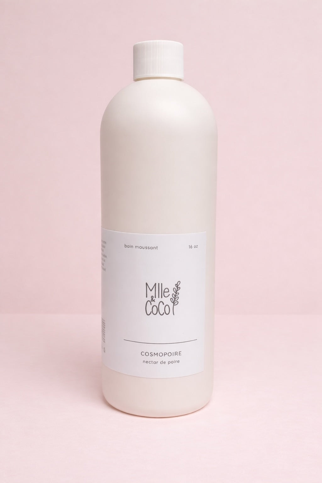 Bain moussant cosmopoire nectar de poire Mlle et Coco