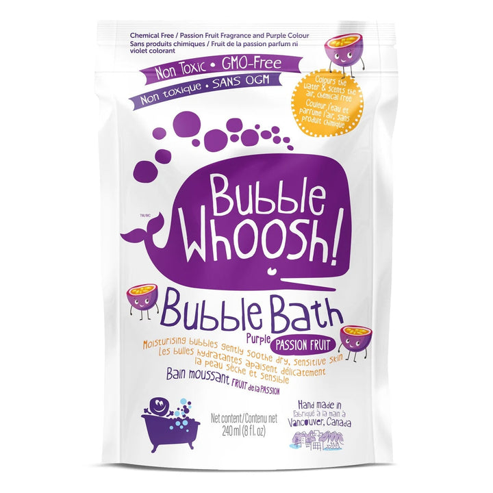 Bain moussant Bubble Woosh fruit de la passion Loot Toy Mlle et Coco