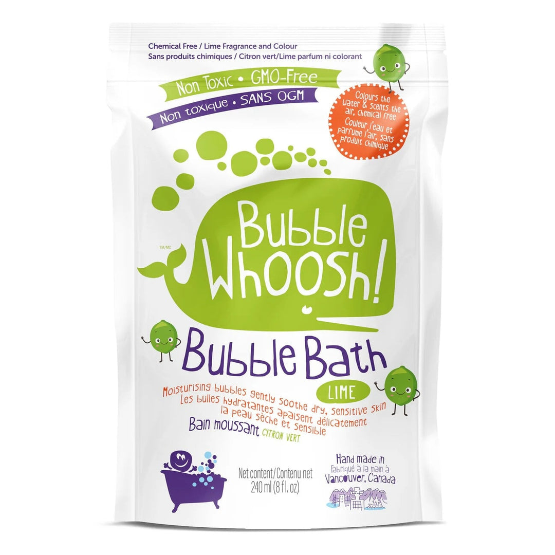 Bain moussant Bubble Woosh lime Loot Toy Mlle et Coco