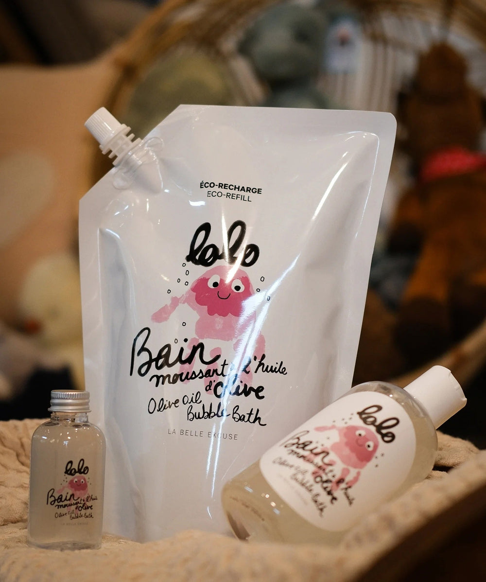 Bain moussant Lolo 3 formats Mlle et Coco