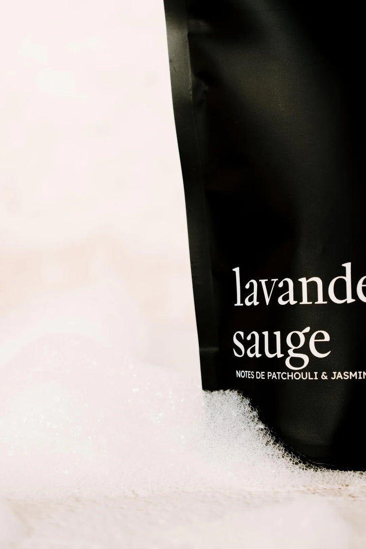 Bain moussant lavande et sauge Marée Chandelle Mlle et Coco