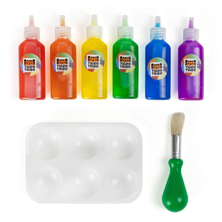 Jouet de bain peinture pour le bain éclaboussures Tiger Tribe Mlle et Coco